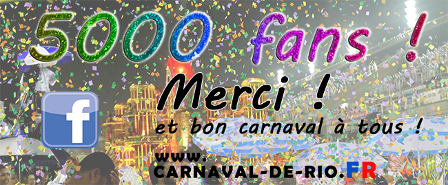 5000 fans facebook carnaval de rio