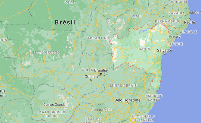Etat de bahia brésil