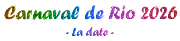 date du carnaval de rio 2026