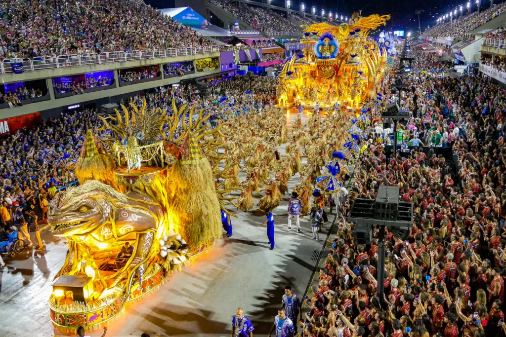 defilé de portela au carnaval de Rio 2024