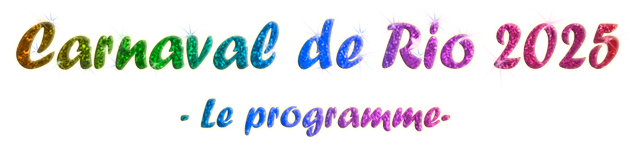 programme carnaval de rio 2025