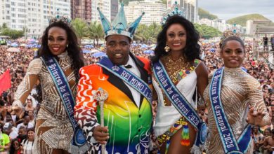 Election du roi et de la reine du carnaval de rio 2020