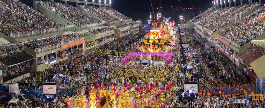 Programme du Carnaval de Rio au Sambodromo