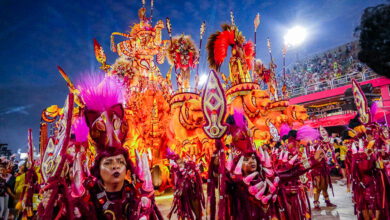 Photo école de samba Viradouro au carnaval de rio 2024